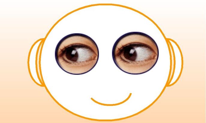 Exercise to improve vision shooting - look your eyes to the left and right