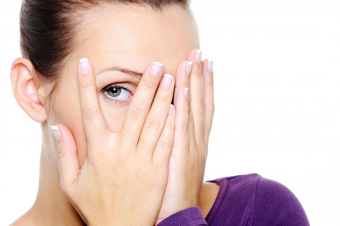Exercise your eyes with your fingers