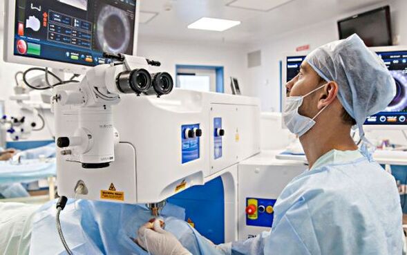Surgery to restore vision